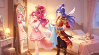 [高清壁纸]梦幻西游手游/龙太子/狐美人